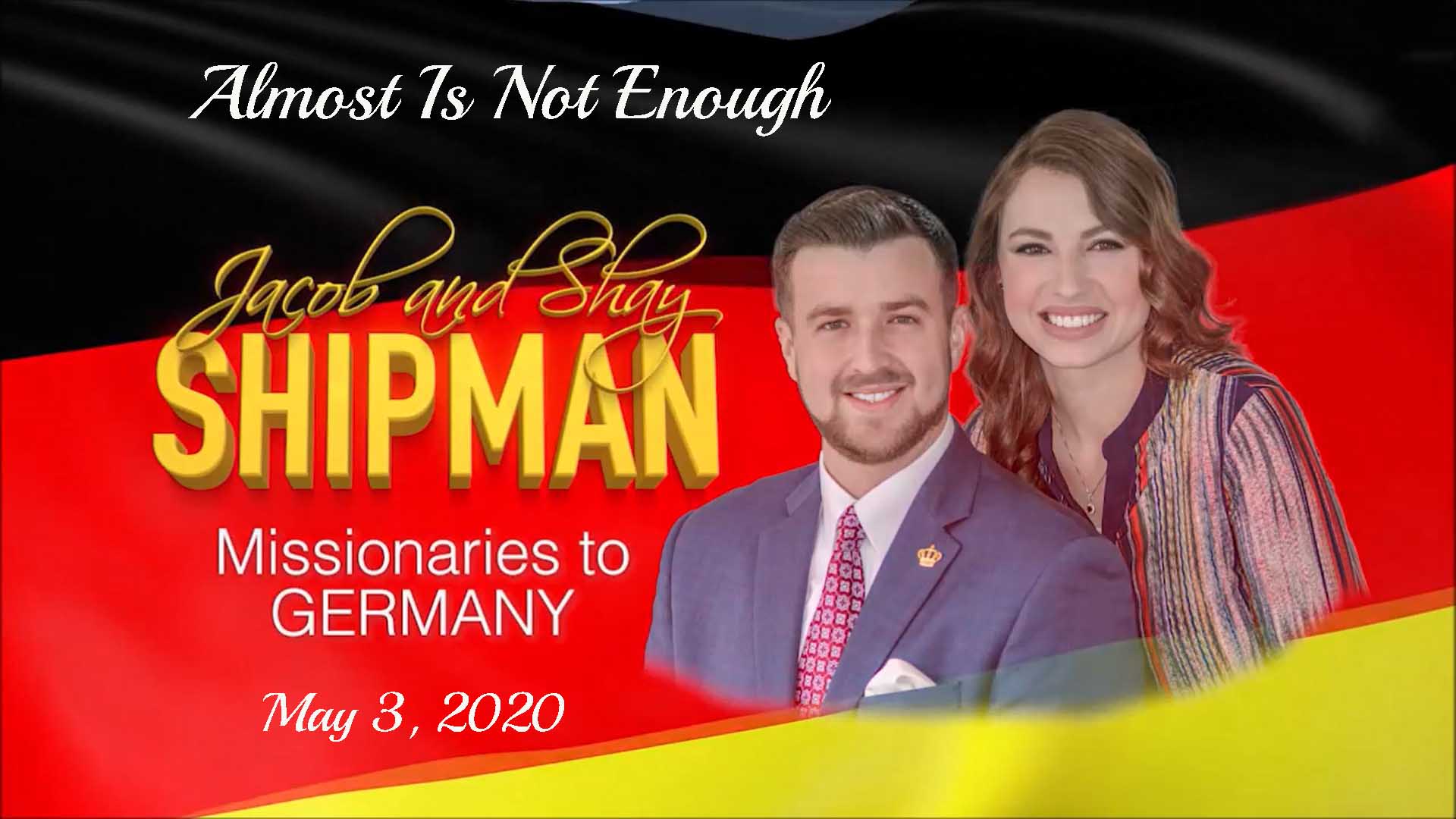 Jacob and Shay Shipman May 3, 2020